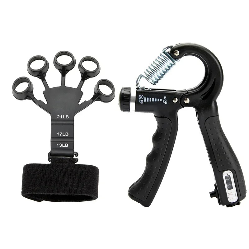 Adjustable Grip Strength Trainer for Hand Workouts – 5–60kg Finger