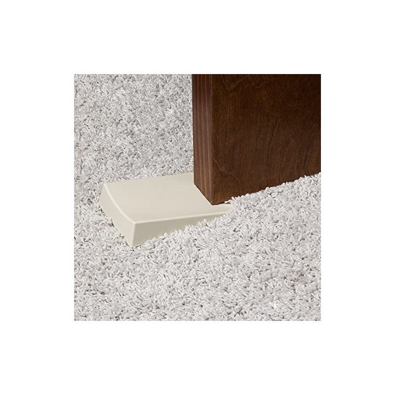 SoftTouch 3 1/4" x 5 1/4" Extra-Wide Non-Marking Doorstop -