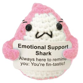 FYKZQWDS Emotional Support Shark, Emotional Support Gift, Having Special Significance and Being Easy to Carry Emotional Support Plush, for Christmas and Birthday Gifts
