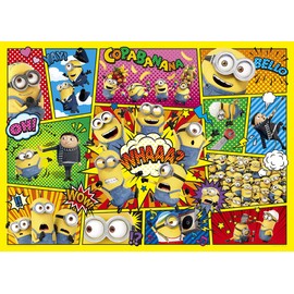 500 Piece Jigsaw Puzzle Minions Comic Art II (38x53cm)