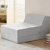 Rilelola Folding Sofa Bed, Sleeper Chair and Futon Couch, Convertible