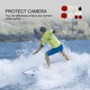 BESPORTBLE 1Set Surfing Surfboard Snowboard Mount Adapter Kit for Gopro