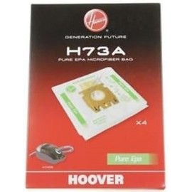 Hoover Disposal Bags, Original 35601738 H73A-Athos Disposable Bags, Polyester, Mixed