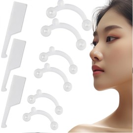 JUJUGO Nose Petite Clip 3D Nose Petite Set of 3 Sizes (S/M/L) for Unisex
