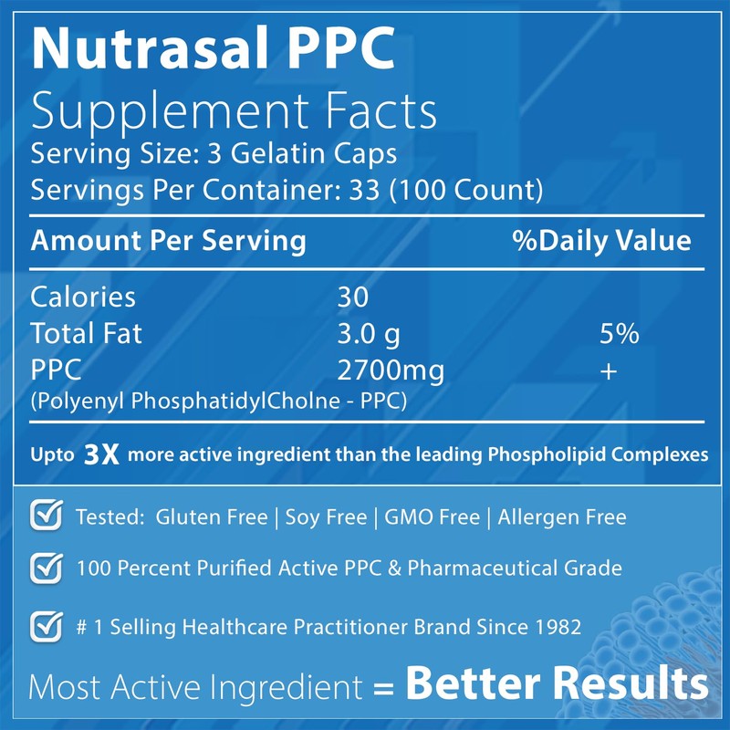 Nutrasal PhosChol, 900mg – 100 Gel Capsules
