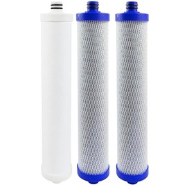 Hydrotech Compatible Reverse Osmosis Replacement Water Filter Cartridge Set 41400008/41400009 - Microline Clack Compatible with S-7011 / S-7028 by IPW Industries Inc