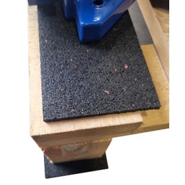 diconfa Load Securing Non-Slip Mat Rubber Pads VDI-2700 200 x 100 mm - 3 to 10 mm Thick - 1 to 300 Pieces - 6 mm, 1 Piece - Truck Trailer Loading Area Pallet Made of Rubber Granulate Building