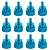 sourcing map 12pcs M3x8mm Knurled Thumb Screw Computer Case Threaded