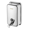 AIKE Polished Stainless Steel Wall Mount Pump Soap Dispenser Polished