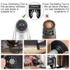 PECHAM 24PCS Universal Wood Metal Oscillating Multitool Quick Release Saw
