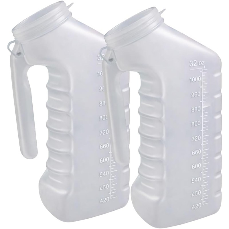 Vakly Male Urinal with Glow in The Dark Cover [2