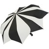 Pierre Cardin Sunflower Women's Automatic Pocket Umbrella, black-white, Pocket umbrella