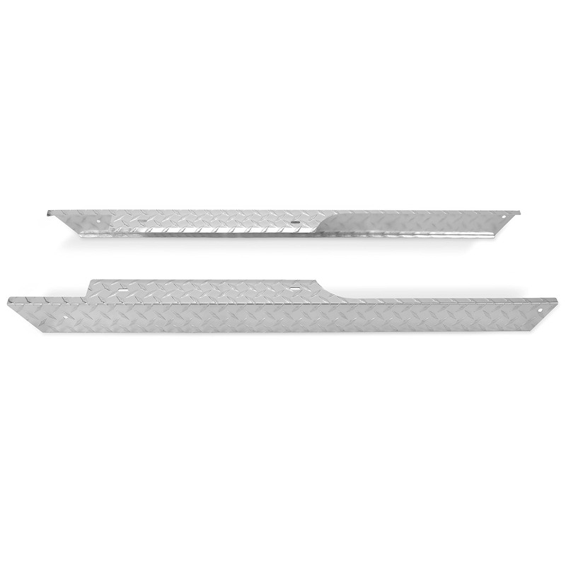 Kojem Silver Rocker Panel Diamond Compatible with 1994-2013 EZGO TXT