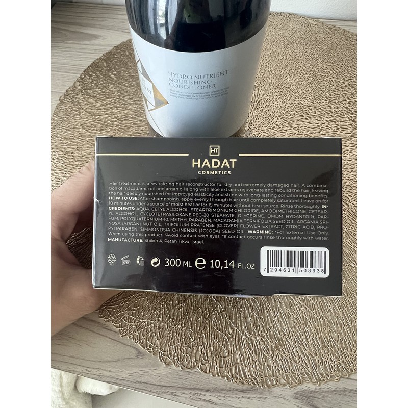 HADAT Cosmetics hydro liquid silk treatment "Liquid Silk" Hair Mask