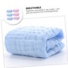 CORHAD 6Pcs Muslin Washcloths Pure Burp Cloths for Boy Girl