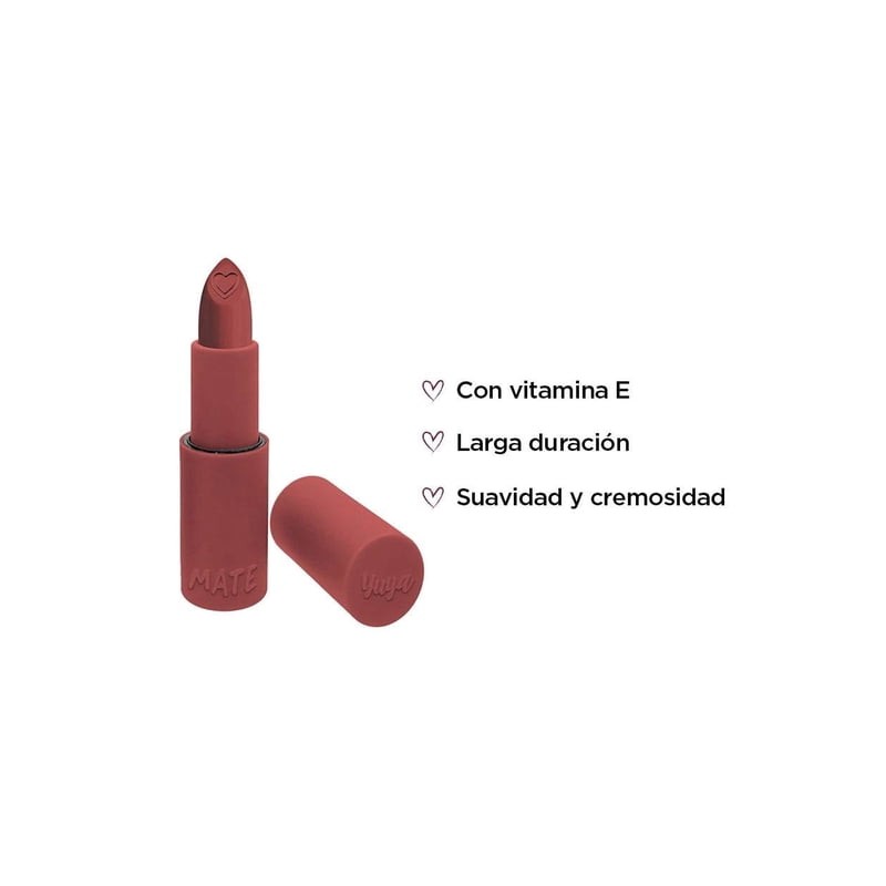 Labial Yuya Republic Cosmetics Marte en barra de 4 g