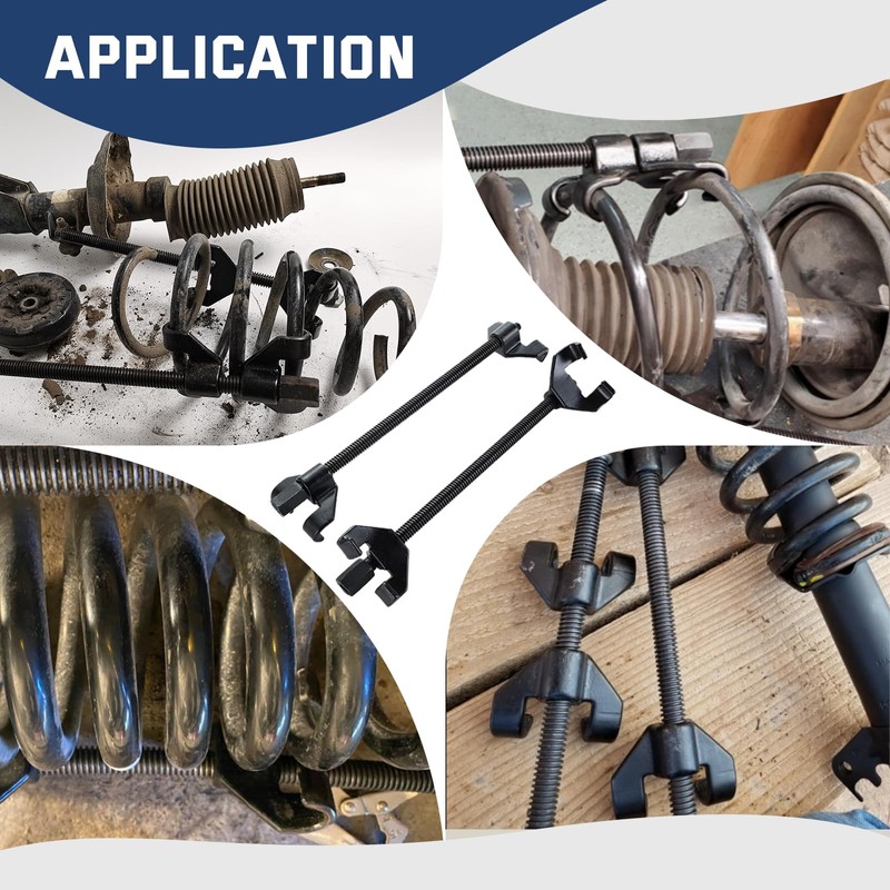 DASBET 14" Coil Spring Compressor Tool Suspension Strut Remover Installer