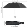 Rseuphiee Stormproof, Pocket Umbrella with Automatic Open/Close - Portable Foldable