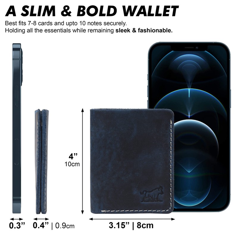 SKiDE Hunter Slim Wallet for Men | Small Wallet for