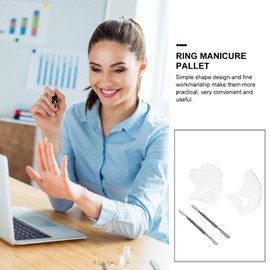 Baluue Lightweight Safe Makeup Palette Set Mixing Tray Ring for Professionals Beginners