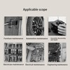 11 Pcs Set Hex Bit 1.5 To 12mm S2 Steel