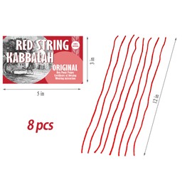 APOWUS 8 pcs Original Kabbalah Red String Bracelet from Israel – Powerful Protection for Your Family against Evil Eye