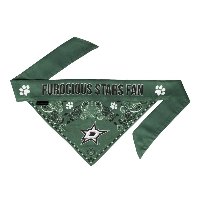 Little Earth 520601-STAR-XS: Dallas Stars Pet Bandana