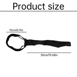 Tabanzhe Yoga Mat Carrying Strap Sling Elastic Loop Yoga Mat Carry Strap Durable Fitness Exercise Straps(Yoga Mat not included)