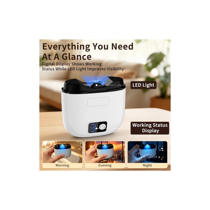 Electric Nail Clipper - 3 Speeds Fingernails & Toenails Trimmer
