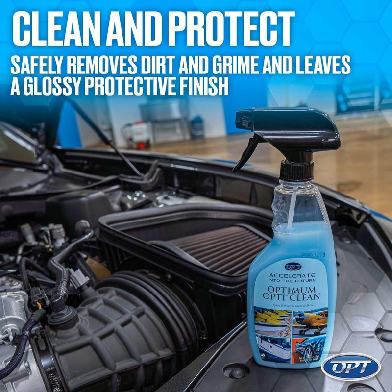 Optimum Opti-Clean Waterless Wash and Protect - Concentrated Waterless Car