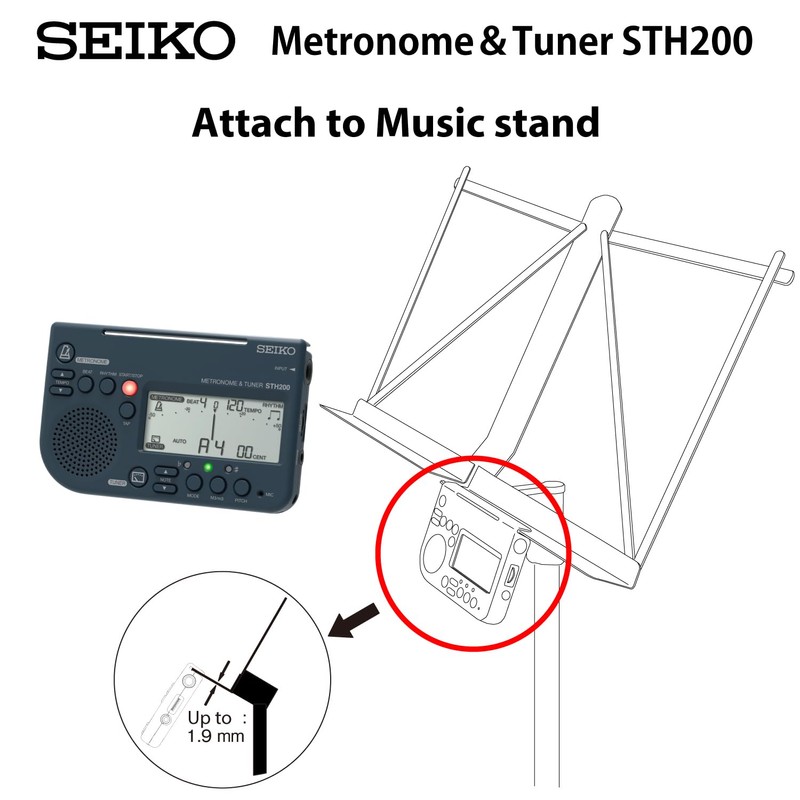 Seiko STH200 Metronome (STH-200B)