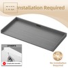 No-installation HDPE Washer Dryer Countertop, Washer and Dryer Topper Covers