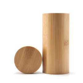 rflaueo Bamboo Scattering Urn Tube Biodegradable Friendly for Adult Male Female Pet Dog Cat Ashes(U56-1)