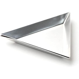 6 Pcs Bead Sorting Trays Triangle Aluminum