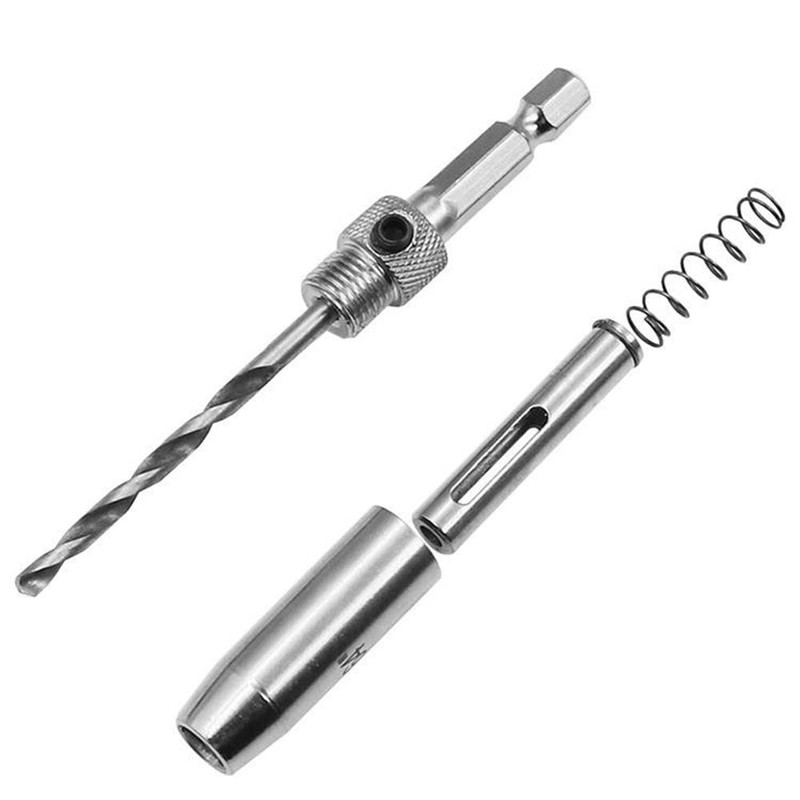 4 Pcs HSS Self Centering Hinge Drill Bits Set, 4