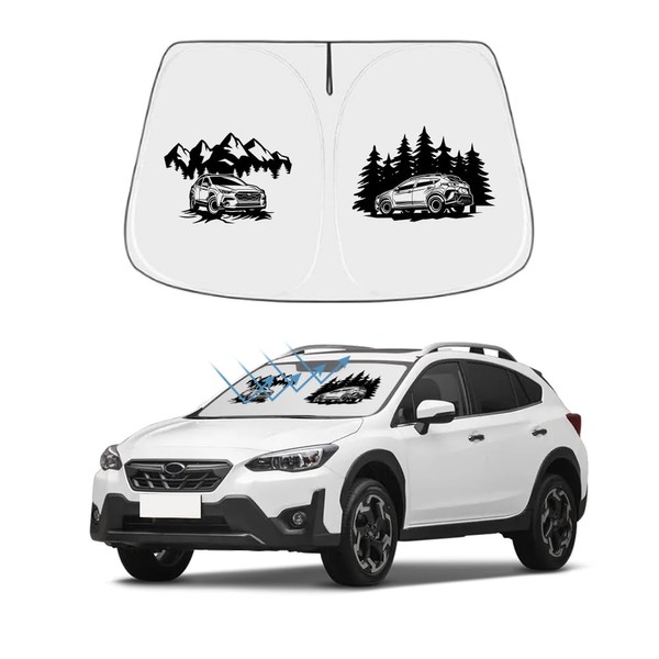 Windshield Sunshades for Subaru Crosstrek, Windshield Sun Shade for Subaru