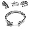 Turbocharger Exhaust V-Band Clamp 186917 Stainless Steel Fit for Cummins