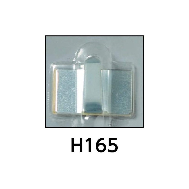Nitoms H165 Large Cord Stops, Pack of 6, Silver