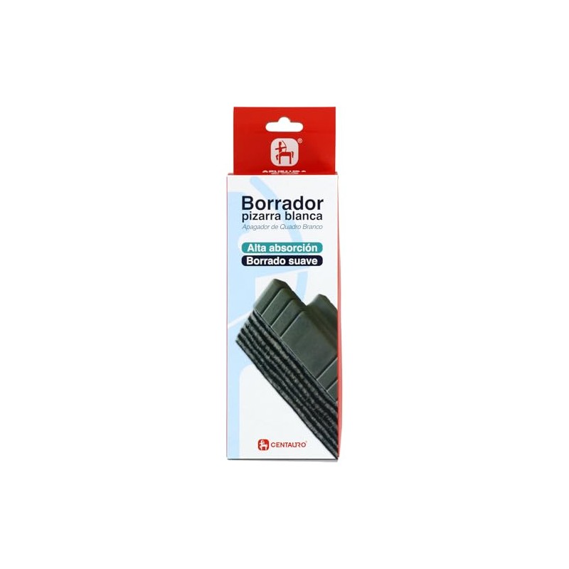 Centauro Whiteboard Eraser, High Absorbency, Soft Erase, Perfect for Training