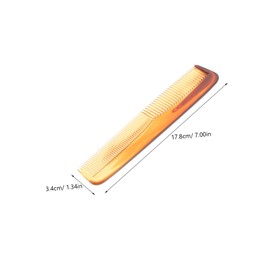 SAFIGLE Hair Cutting Comb for Men Dual Ended Styling Tool with Fine Wide Teeth Durable Barber Comb for Easy Haircuts Styling Professional Salon Use