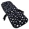 Baby Stroller Cushion Soft Flannel Star Pattern Universal Infant Trolley