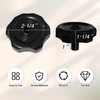 BRBASAP 3Packs RV Window Crank Knob Black Plastic Replacement Knobs