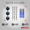 Razor Edge Original: 20g - Tungsten Darts Set with Flights
