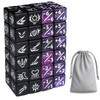 48 PCS MTG Dice Counters Set with Bulk Abilities Keywords