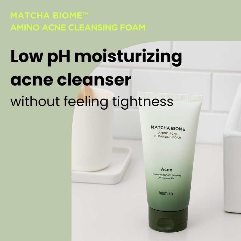 heimish [heimish]Matcha Biome Amino Acne Cleansing Foam 150ml