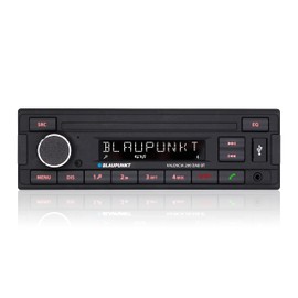 Blaupunkt Valencia 200 DAB BT | DAB+, Bluetooth, RDS Tuner, Hands-Free System, USB, Aux-In, Black, 1-DIN