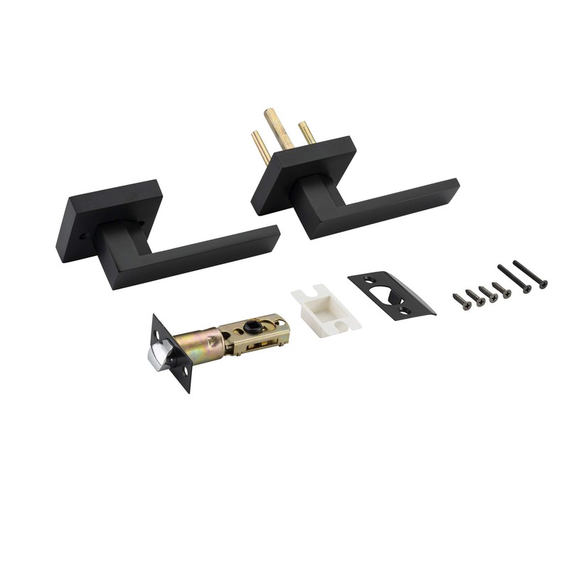 Berlin Modisch Contemporary Square Passage Lever Door Handle Non-Locking Lever
