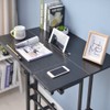 Mobile Laptop Sit-Stand Desk, Soges Height Adjustable Standing Tiltable Top