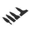 4pcs Multifunctional Reciprocating Saw Scraper Cutter Made of Carbon Steel,