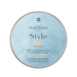 Rene Furterer Pasta de modelado de estilo esculpe, texturiza y estiliza el cabello para una sujeción flexible utilizando extracto de jojoba vegetal, para todo tipo de cabello, sin silicona, vegano, 2.5 onzas líquidas